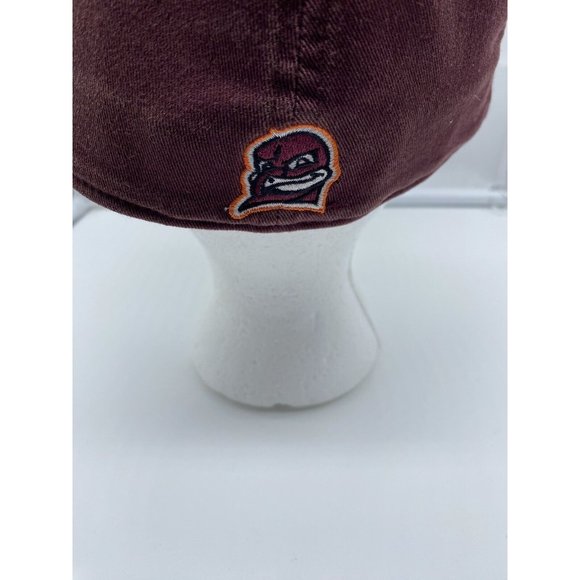 Virginia Tech Hokies Maroon 7 1/8- 7 5/8 Cap Hat Flex-Fit Stretch NCAA VT - Picture 4 of 8
